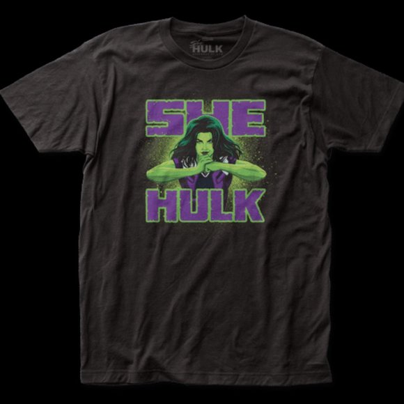 She-Hulk Other - She-Hulk – Cracking Knuckles Unisex Adult S/S Tee Shirt